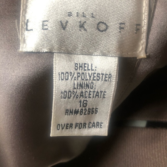 Pewter evening gown - Picture 5 of 5